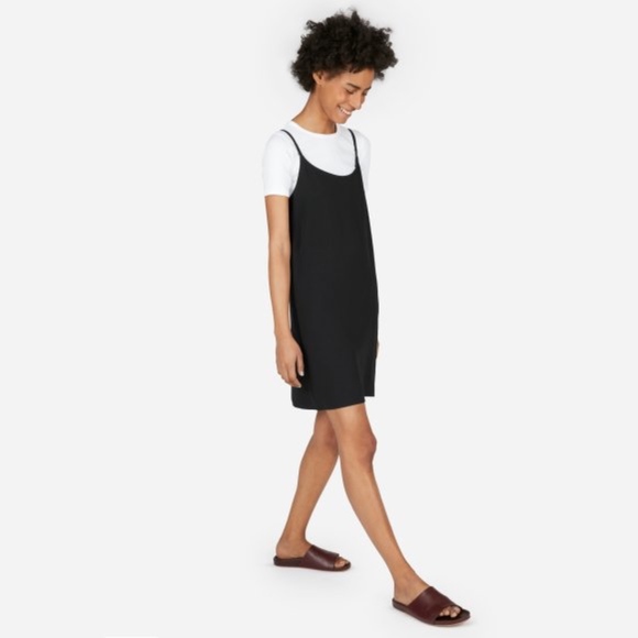 everlane goweave slip dress